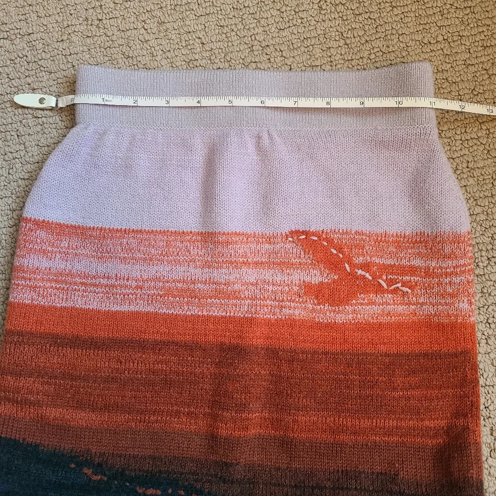 Anthropologie Multicolor Knit Skirt - Picture 8 of 9